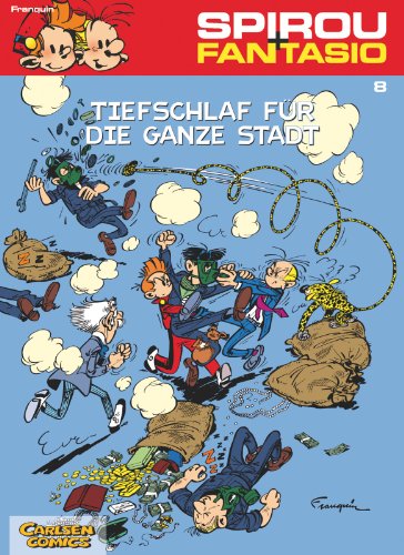 Spirou und Fantasio 8: Tiefschlaf für die ganze Stadt: Spannende Abenteuer für Mädchen und Jungen ab 8 (8) von Carlsen Verlag GmbH